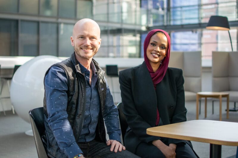 Sofigaten Lassi Kurkijärvi ja Jawahir Ahmed kertovat Mahdollista/Mahdotonta -kokeilusta.